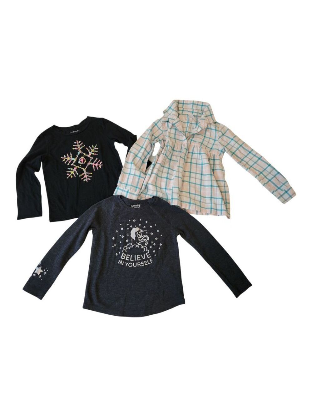 Jumping Beans Carter's Cat Jack 5T Girls Long Sleeved Tops
